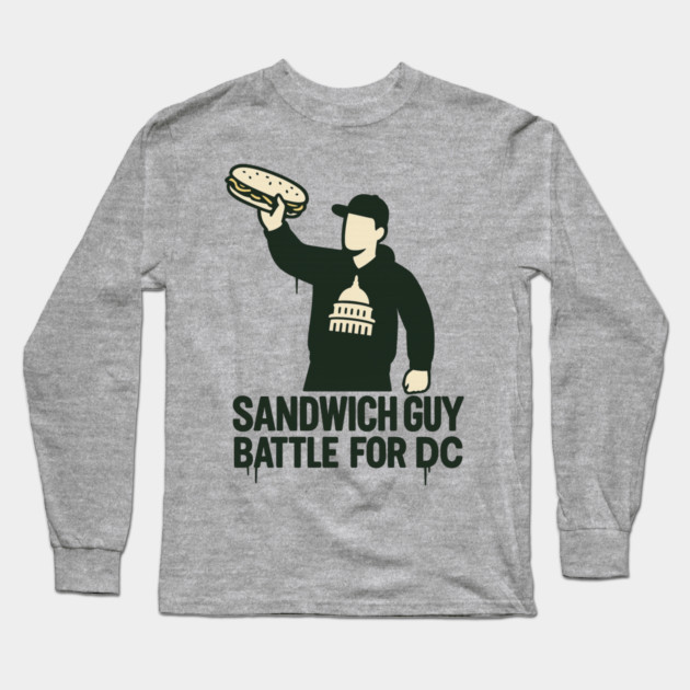Sandwich Guy – Street Parody Emblem Long Sleeve T-Shirt by ArtistTee ⭐⭐⭐⭐⭐