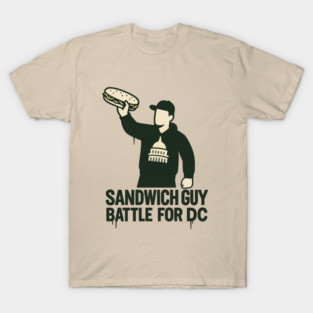 Sandwich Guy – Street Parody Emblem T-Shirt