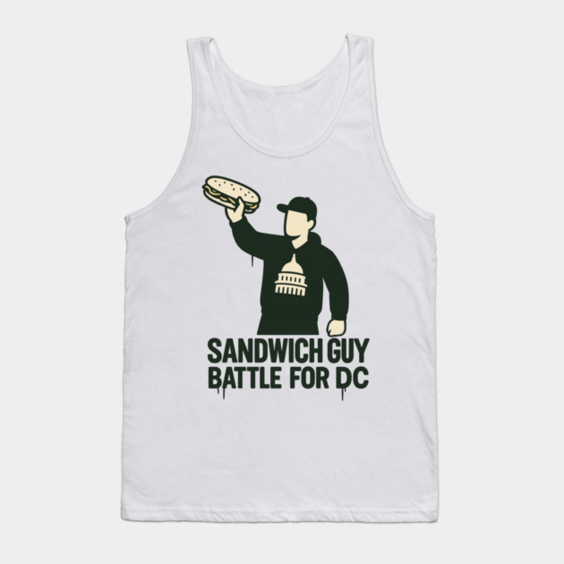 Sandwich Guy – Street Parody Emblem Tank Top by ArtistTee ⭐⭐⭐⭐⭐