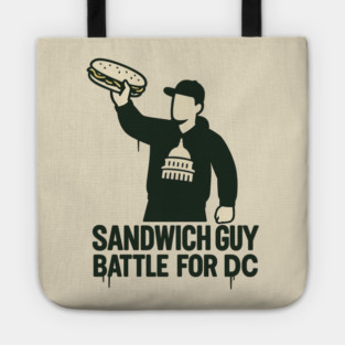 Sandwich Guy – Street Parody Emblem Tote