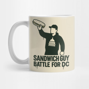 Sandwich Guy – Street Parody Emblem Mug