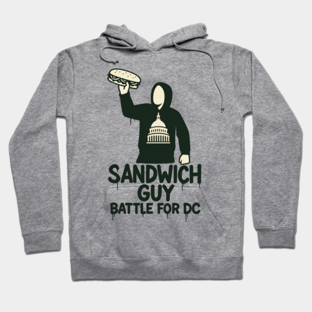Sandwich Thrower – Mascot Crest Parody Hoodie by ArtistTee ⭐⭐⭐⭐⭐