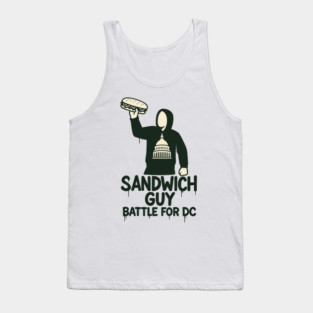 Sandwich Thrower – Mascot Crest Parody Tank Top