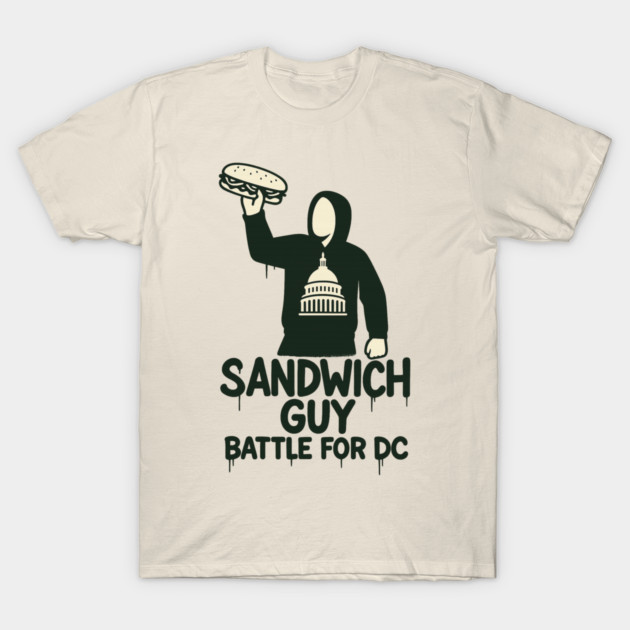Sandwich Thrower – Mascot Crest Parody T-Shirt by ArtistTee ⭐⭐⭐⭐⭐