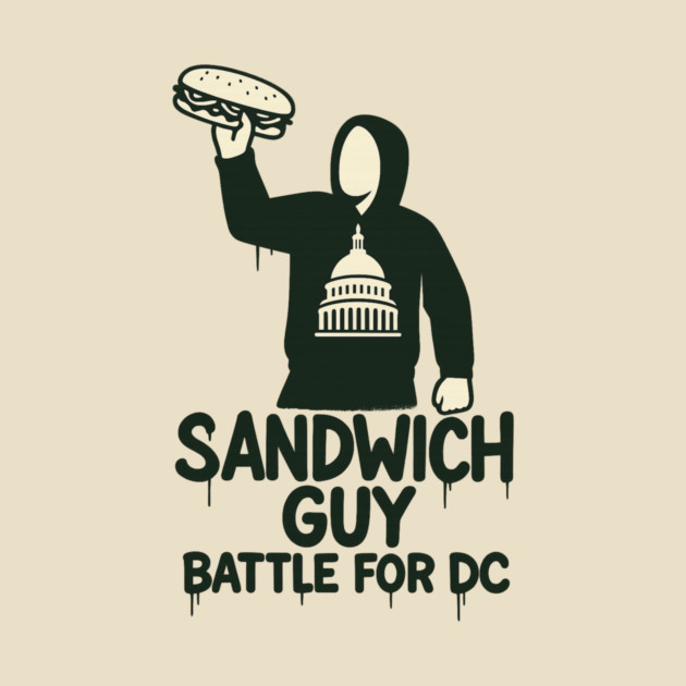 Sandwich Thrower – Mascot Crest Parody by ArtistTee ⭐⭐⭐⭐⭐