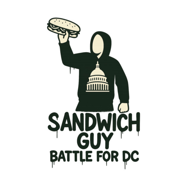 Sandwich Thrower – Mascot Crest Parody by ArtistTee ⭐⭐⭐⭐⭐