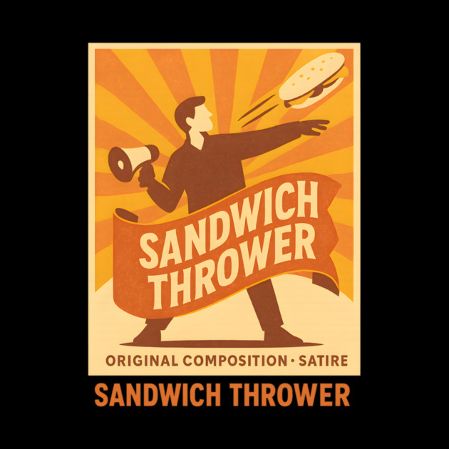 Sandwich Thrower by ArtistTee ⭐⭐⭐⭐⭐