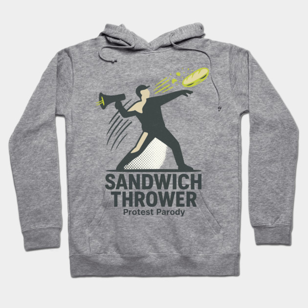 Sandwich Thrower Hoodie by ArtistTee ⭐⭐⭐⭐⭐