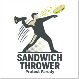 Sandwich Thrower Posters and Art