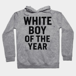 White Boy of the Year – Distressed Vintage Hoodie
