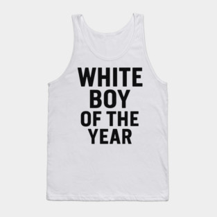 White Boy of the Year – Distressed Vintage Tank Top