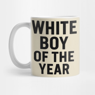 White Boy of the Year – Distressed Vintage Mug