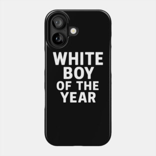White Boy of the Year – Distressed Vintage Phone Case