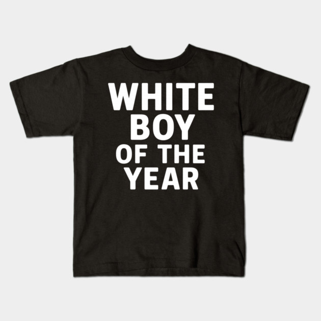 White Boy of the Year – Distressed Vintage Kids T-Shirt by ArtistTee ⭐⭐⭐⭐⭐