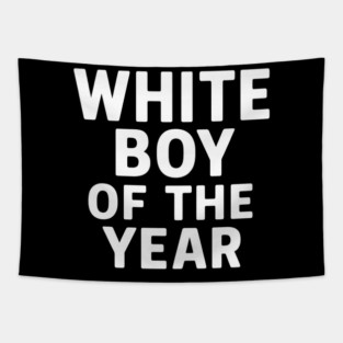 White Boy of the Year – Distressed Vintage Tapestry