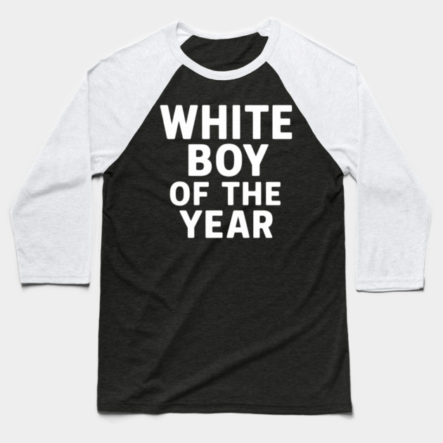 White Boy of the Year – Distressed Vintage Baseball T-Shirt by ArtistTee ⭐⭐⭐⭐⭐