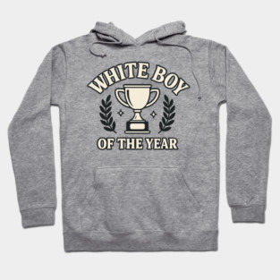White Boy of the Year – Bold Meme Hoodie