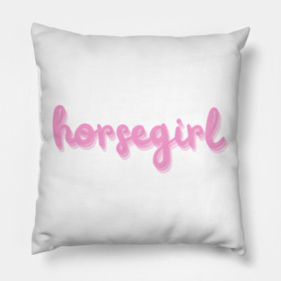 horse girl Pillow