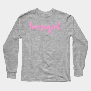 horse girl Long Sleeve T-Shirt