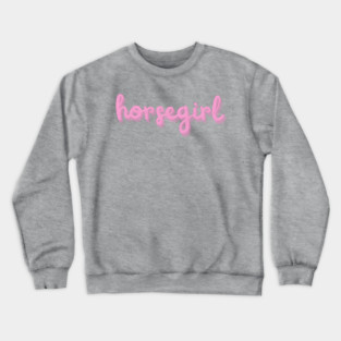 horse girl Crewneck Sweatshirt