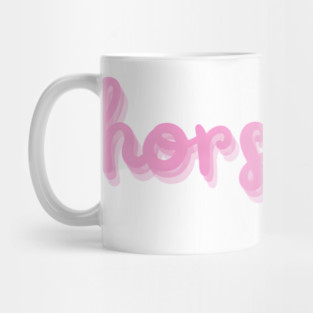 horse girl Mug