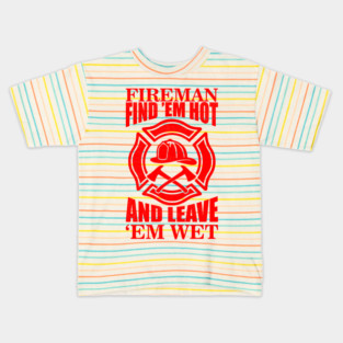 fireman Kids T-Shirt