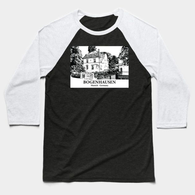 Bogenhausen - Germany Baseball T-Shirt by Lakeric