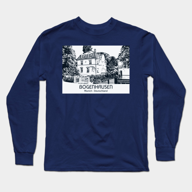 Bogenhausen - Deutschland Long Sleeve T-Shirt by Lakeric