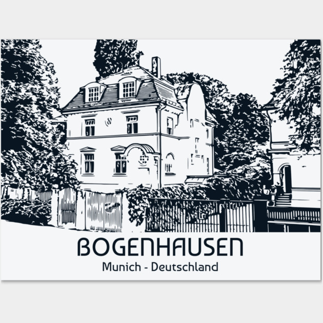 Bogenhausen - Deutschland Wall Art by Lakeric