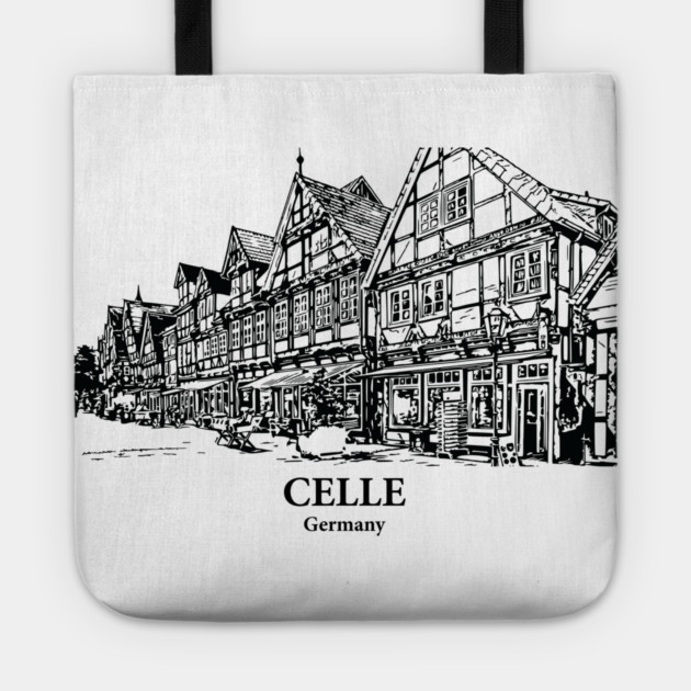 Celle - Germany Tote by Lakeric