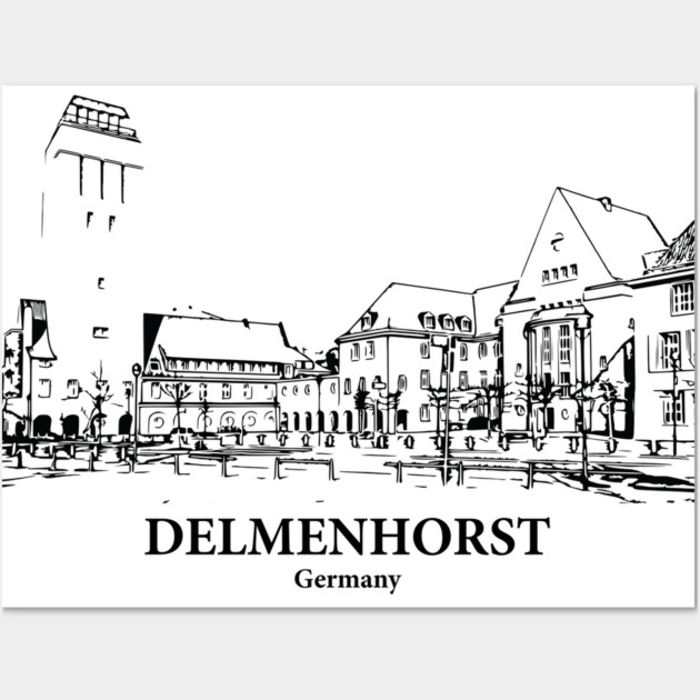 Delmenhorst - Germany Wall Art by Lakeric