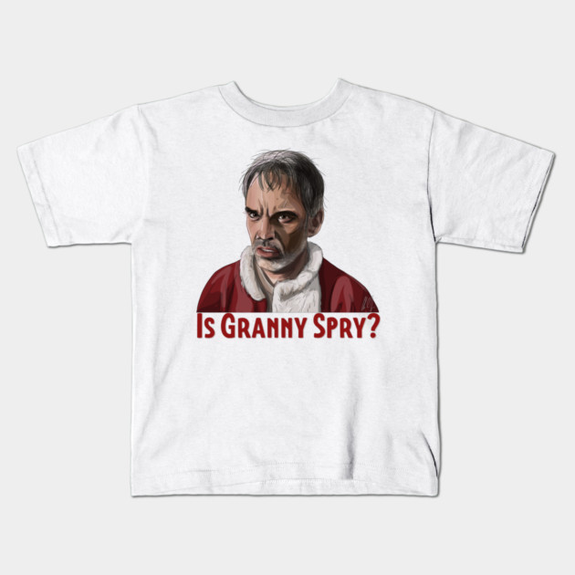 Bad Santa: Is Granny Spry? Kids T-Shirt by 51Deesigns