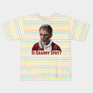 Bad Santa: Is Granny Spry? Kids T-Shirt