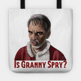 Bad Santa: Is Granny Spry? Tote