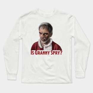 Bad Santa: Is Granny Spry? Long Sleeve T-Shirt