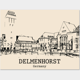 Delmenhorst - Germany Posters and Art