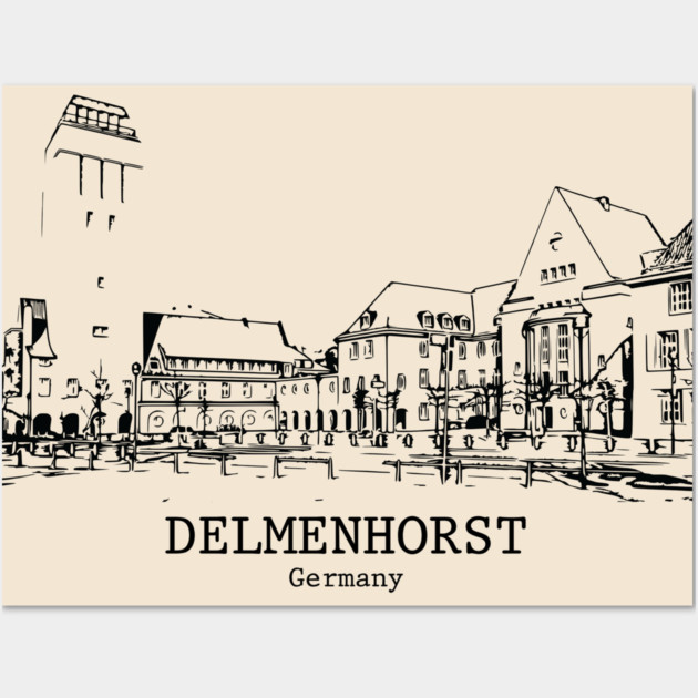 Delmenhorst - Germany Wall Art by Lakeric