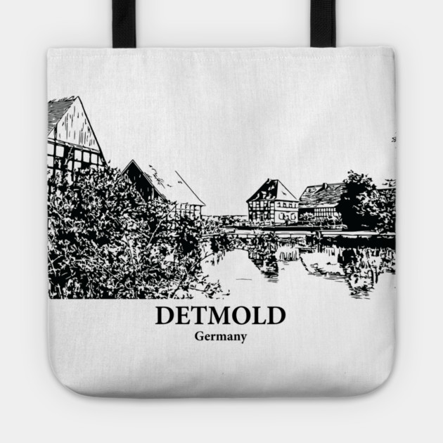 Detmold - Germany Tote by Lakeric