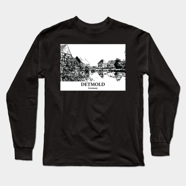 Detmold - Germany Long Sleeve T-Shirt by Lakeric