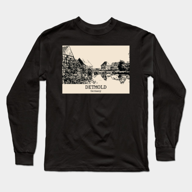 Detmold - Germany Long Sleeve T-Shirt by Lakeric