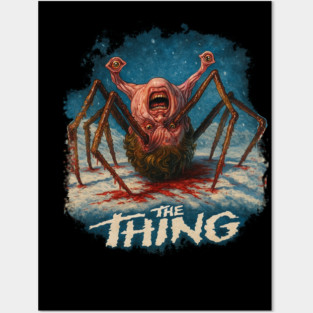 the thing spider head Posters and Art