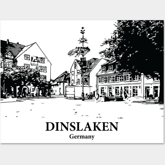 Dinslaken - Germany Wall Art by Lakeric