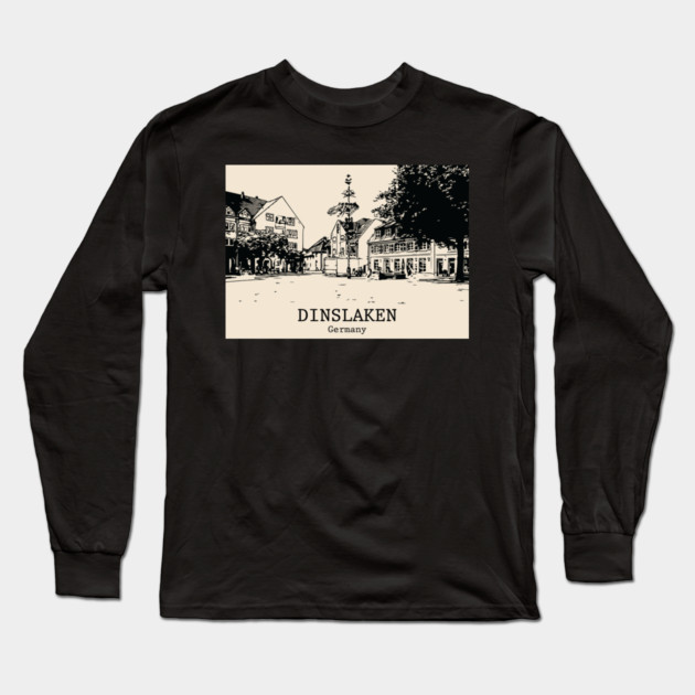 Dinslaken - Germany Long Sleeve T-Shirt by Lakeric