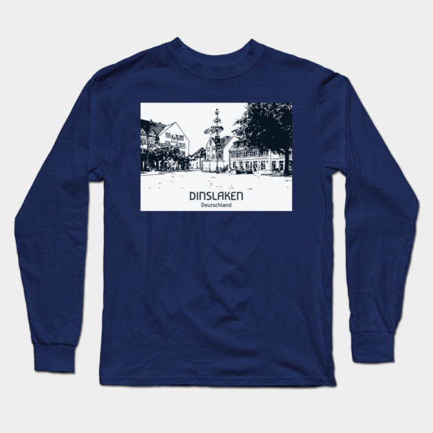 Dinslaken - Deutschland Long Sleeve T-Shirt by Lakeric