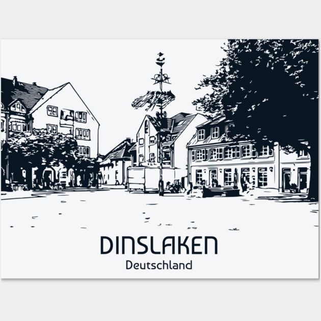 Dinslaken - Deutschland Wall Art by Lakeric
