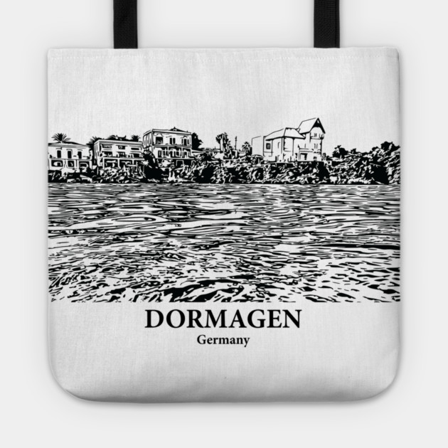 Dormagen - Germany Tote by Lakeric
