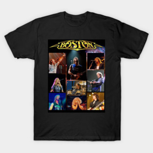 Retro Rock Boston Band Tribute T-Shirt
