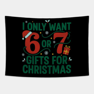 6 7 Christmas Gifts Tapestry