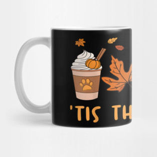Tis the season, bernese mountain dog, fall pumpkin coffee Mug