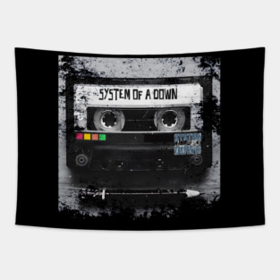classic cassette - system of a down Tapestry